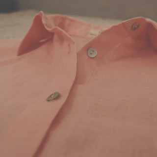 100% linen sustainable shirt