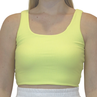 Image 2 of Soft square neck crop top